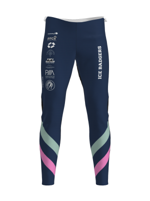 Podiumwear Women's Gold Warm-Up Pant (Nordic Skiing) Front View