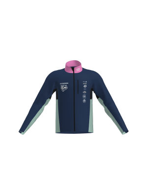 Podiumwear Gold Jacket Women's (Nordic Skiing) Front View