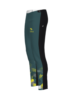 Podiumwear Women's Gold Warm-Up Pant (Nordic Skiing) Side View