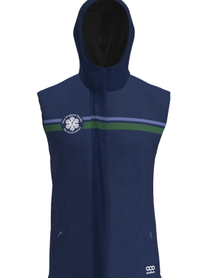 Podiumwear Podiumwear Sublimated Puffy Vest (Nordic Skiing) Front View