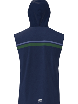 Podiumwear Podiumwear Sublimated Puffy Vest (Nordic Skiing) Back View