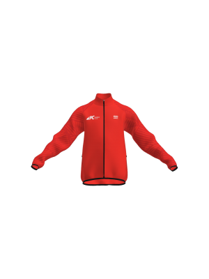 Podiumwear Silver Jacket (Nordic Skiing) Front View