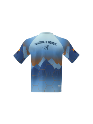 Podiumwear Child's Tech Tee (Nordic Skiing) Back View