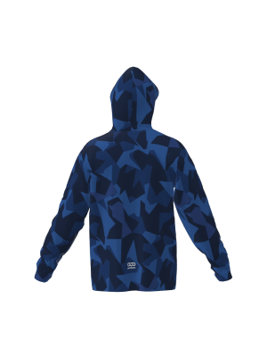 Podiumwear Unisex Slim-Fit Hoodie (Cycling) Back View