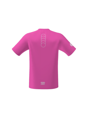Podiumwear Women's Crew Neck Tee (Running) Back View