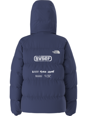 Podiumwear Boys' Hydrenalite™ Down Hooded Jacket (Nordic Skiing) Back View