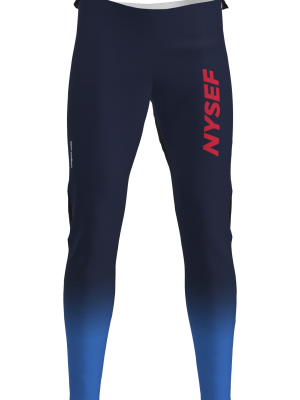 Podiumwear Men's Gold Warm-Up Pant (Nordic Skiing) Front View