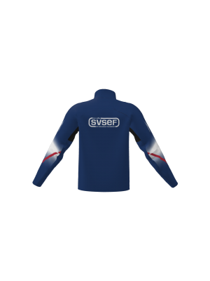 Podiumwear Gold Jacket Unisex (Nordic Skiing) Back View