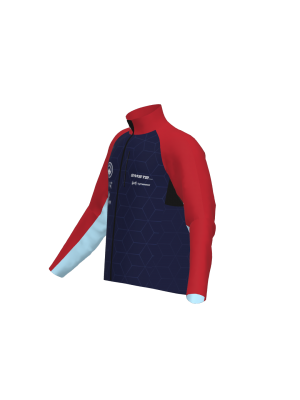 Podiumwear Gold Jacket Unisex (Nordic Skiing) Side View