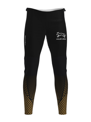 Podiumwear Men's Gold Warm-Up Pant (Nordic Skiing) Front View