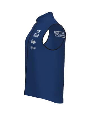 Podiumwear Silver Vest Unisex (Nordic Skiing) Side View