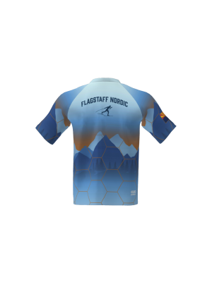 Podiumwear Child's Tech Tee (Nordic Skiing) Back View