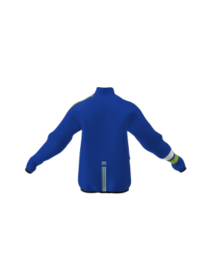 Podiumwear Silver Jacket (Nordic Skiing) Back View