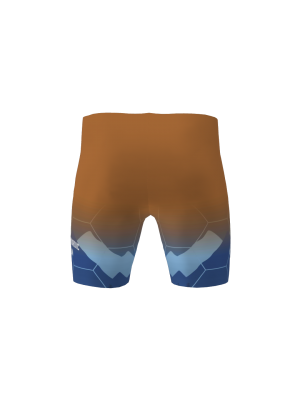 Podiumwear Women's Compression Short (Running) Back View