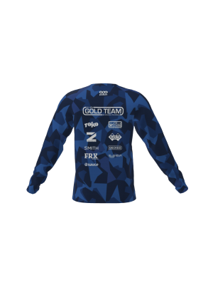 Podiumwear Unisex Crew Neck LS Tee (Running) Back View