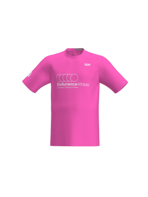Podiumwear Men's Crew Neck Tee (Running) Front View