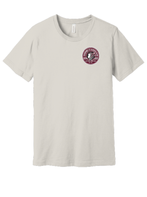 Podiumwear Women's Cotton Slim Fit T-Shirt with Print (Soccer) Front View