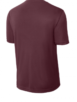 Podiumwear Unisex Youth 100% Poly Performance T-Shirt with Print (Soccer) Back View