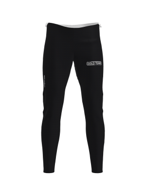 Podiumwear Men's Gold Warm-Up Pant (Nordic Skiing) Front View