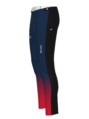 Podiumwear Women's Gold Warm-Up Pant (Nordic Skiing) Side View