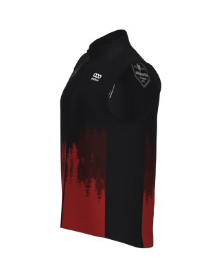 Podiumwear Silver Vest Unisex (Nordic Skiing) Side View
