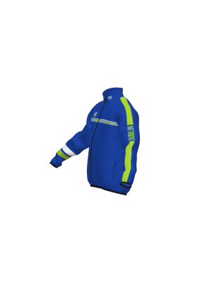 Podiumwear Silver Jacket (Nordic Skiing) Side View