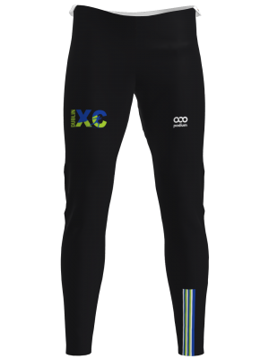 Podiumwear Men's Gold Warm-Up Pant (Nordic Skiing) Front View