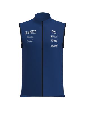 Podiumwear Silver Vest Unisex (Nordic Skiing) Front View