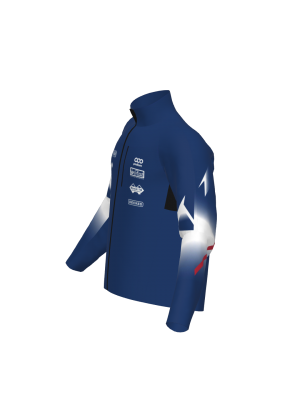 Podiumwear Gold Jacket Unisex (Nordic Skiing) Side View