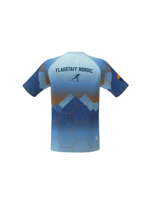 Podiumwear Women's Crew Neck Tee (Running) Back View