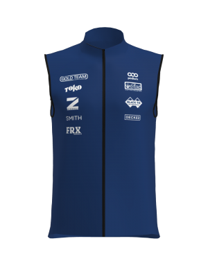 Podiumwear Silver Vest Unisex (Nordic Skiing) Front View