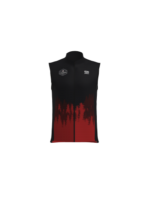 Podiumwear Silver Vest Unisex (Nordic Skiing) Front View