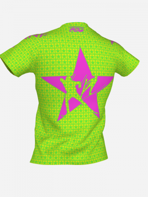 Podiumwear Women's V-Neck Tee (Nordic Skiing) Back View