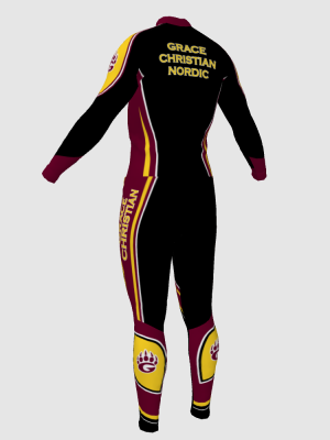 Podiumwear Unisex Bronze Two-Piece Race Suit