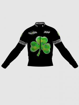 Podiumwear Men's Silver Long Sleeve Jersey