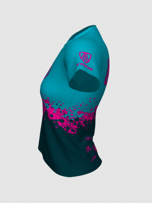 Podiumwear Women's V-Neck Tee (Nordic Skiing) Side View