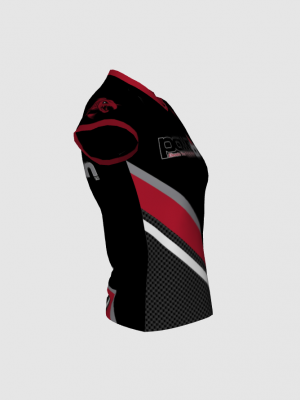 Podiumwear Women's V-Neck Tee (Nordic Skiing) Side View