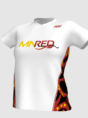 Podiumwear Women's V-Neck Tee (Nordic Skiing) Front View