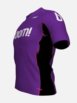 Podiumwear Men's V-Neck Tee (Nordic Skiing) Side View