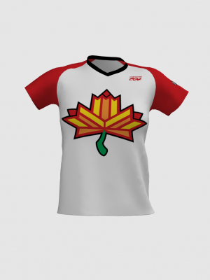 Podiumwear Women's V-Neck Tee (Nordic Skiing) Front View