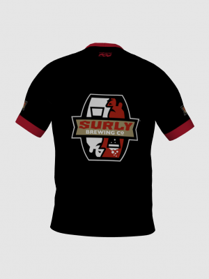 Podiumwear Men's Crew Neck Tee (Running) Back View