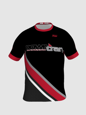 Podiumwear Men's Crew Neck Tee (Running) Front View