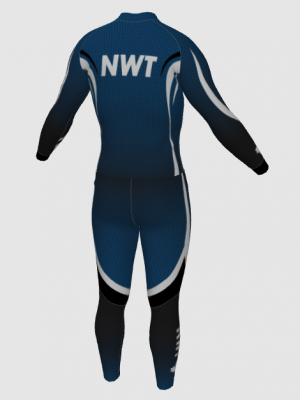 Podiumwear Unisex Bronze Two-Piece Race Suit