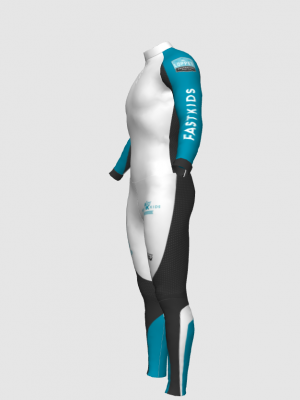 Podiumwear Unisex Bronze Two-Piece Race Suit