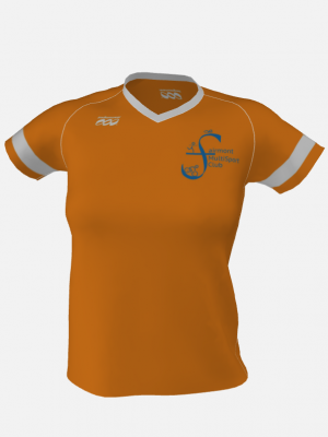 Podiumwear Women's V-Neck Tee (Nordic Skiing) Front View