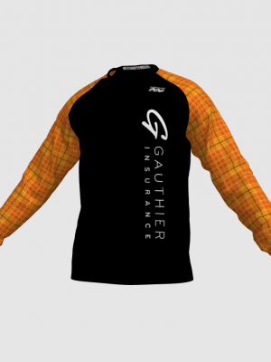 Podiumwear Unisex Silver Long Sleeve Tech Tee - New Fabric 2025!