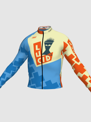 Podiumwear Men's Silver Long Sleeve Jersey