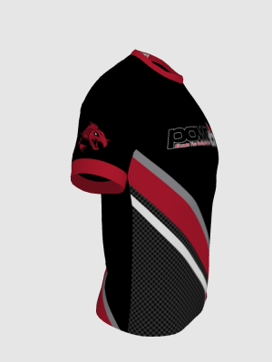 Podiumwear Men's Crew Neck Tee (Running) Side View
