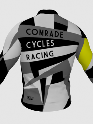 Podiumwear Men's Silver Long Sleeve Jersey