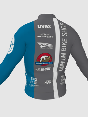 Podiumwear Men's Silver Long Sleeve Jersey